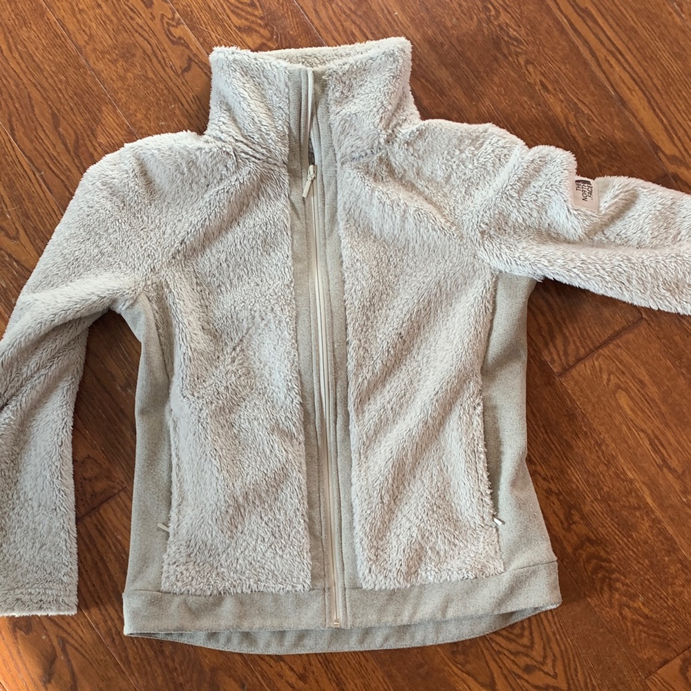 The North Face Women's Light Gray Fleece Jacket